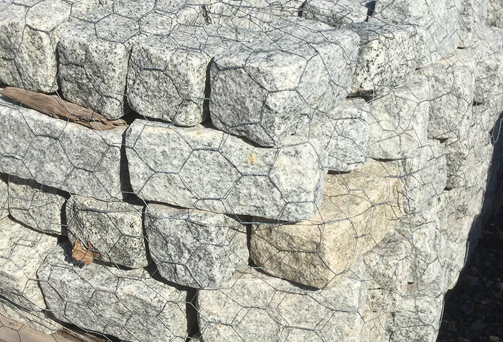 Granite Block Triangular Granite Blocks - Greco's Landscaping supplies
